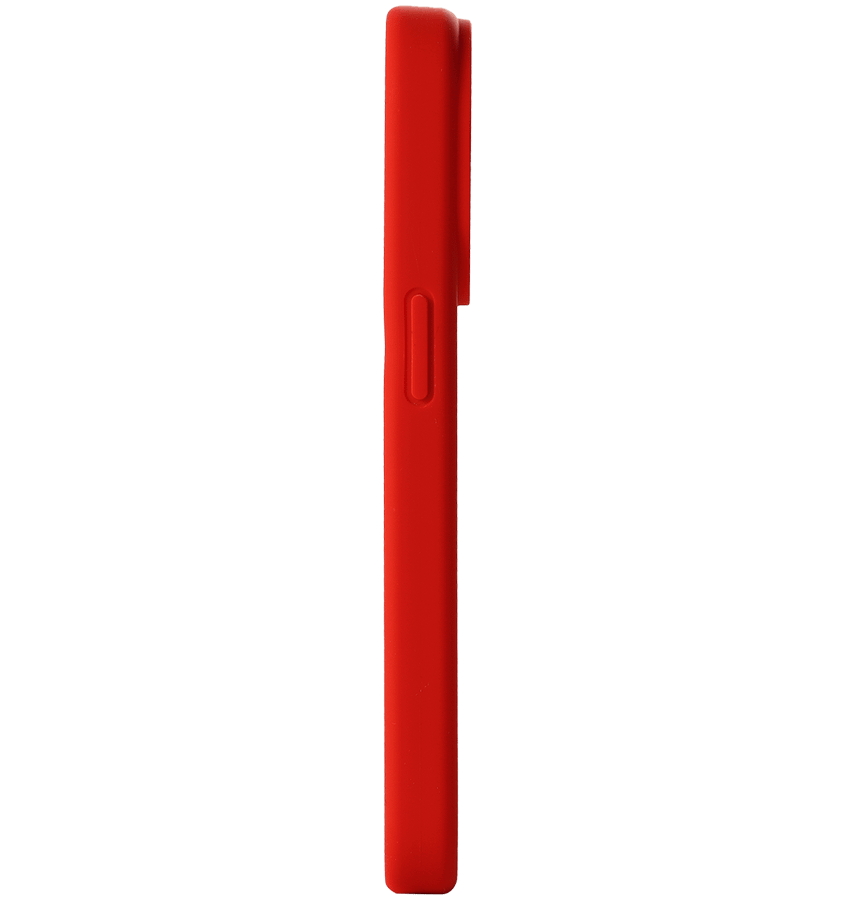 Liquid Silicon Case With Magsafe - Red - Right