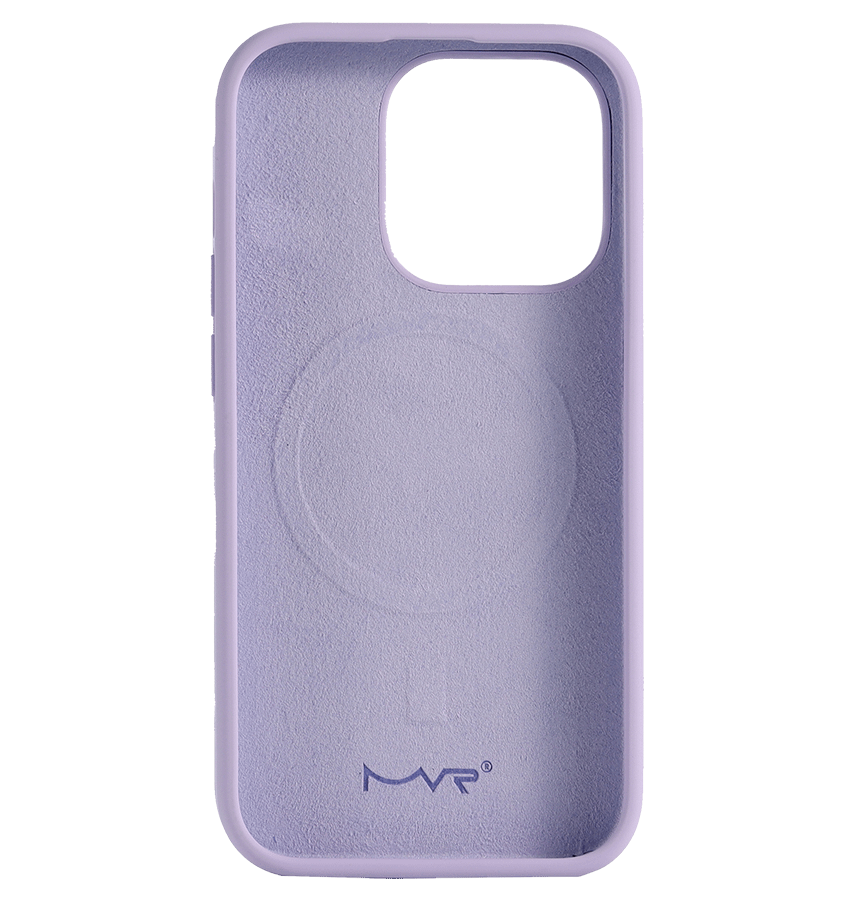 Liquid Silicon Case With Magsafe - Lavender - Front
