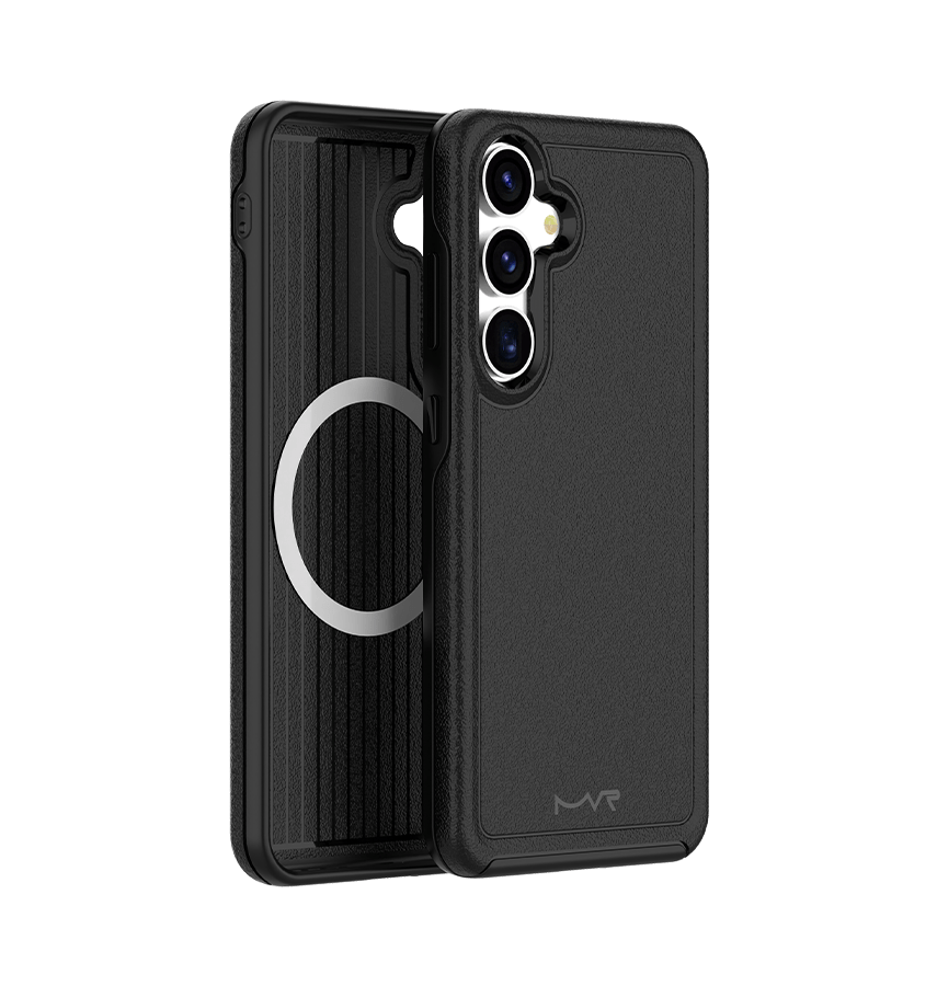 Samsung Galaxy S25 Plus MVR Armour Matte Back Cover - Black
