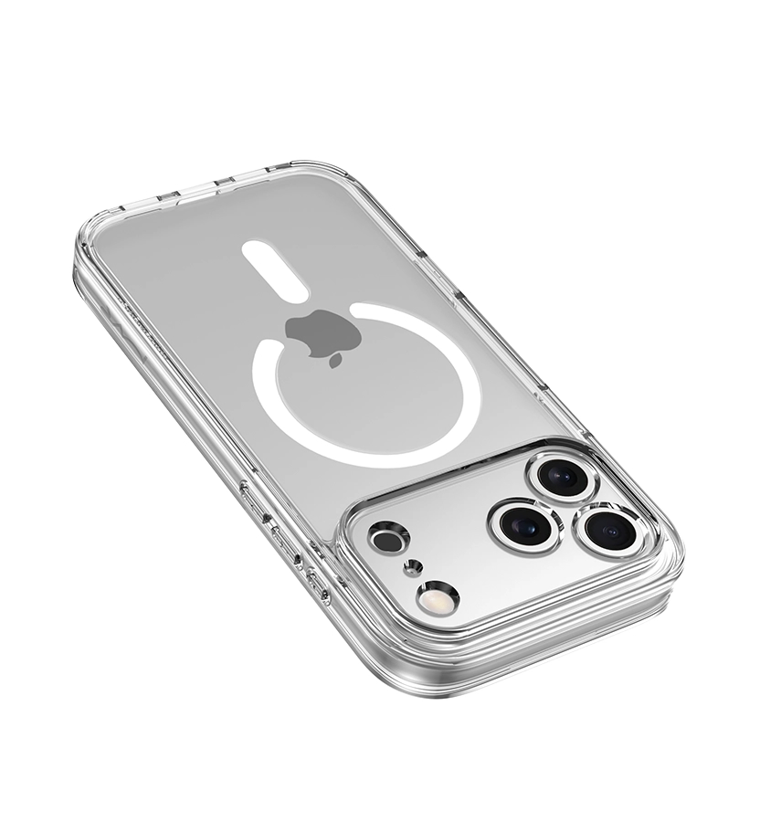 iPhone 17 Robust 360 Case – Clear | MVR Full-Body Protection, Built-In Screen Guard, Crystal Clear