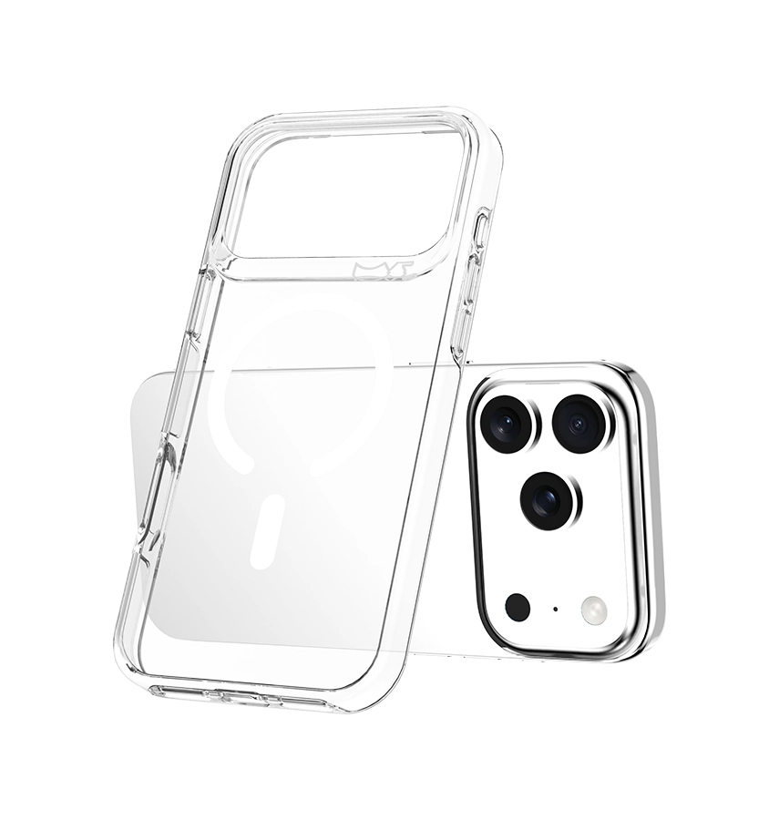 iPhone 17 Pro Max MagSafe Case – Clear | MVR Nova Sleek Transparent Cover, Shock Resistant, Ultra-Slim Fit