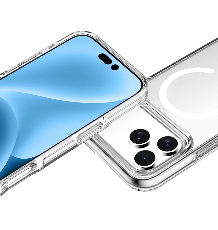 iPhone 17 Pro Max MagSafe Case – Clear | MVR Nova Sleek Transparent Cover, Shock Resistant, Ultra-Slim Fit
