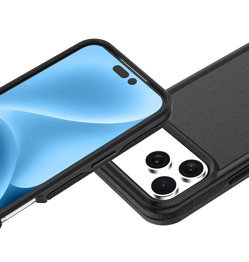 iPhone 17 Pro Max Case – Black | MVR  Armour Matte Strong Grip, Military-Grade Protection, Slim Matte Finish