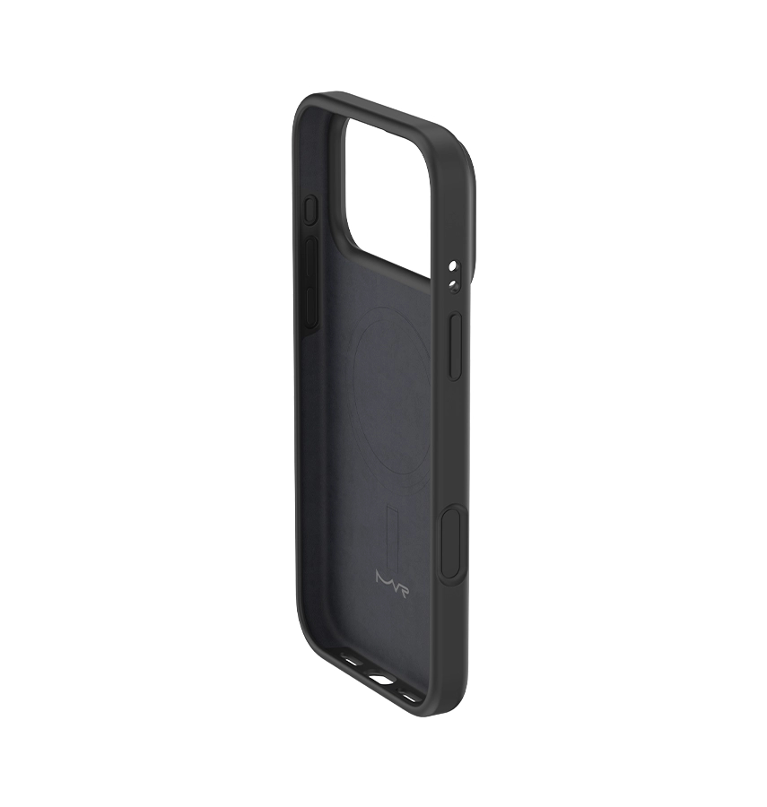 iPhone 17 Pro Max Case – Black | MVR  Liquid Silicone Soft-Touch Finish, Anti-Slip Grip, Premium Protection