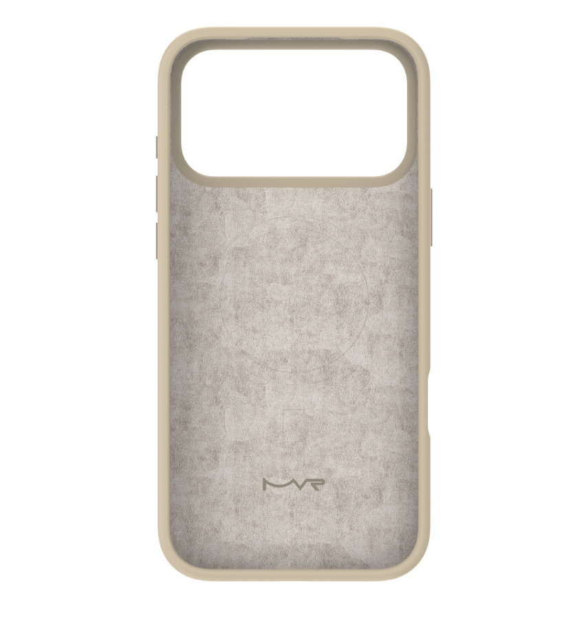 iPhone 17 Pro Max Case – Vanila | MVR Liquid Silicone Soft-Touch Finish, Anti-Slip Grip, Premium Protection