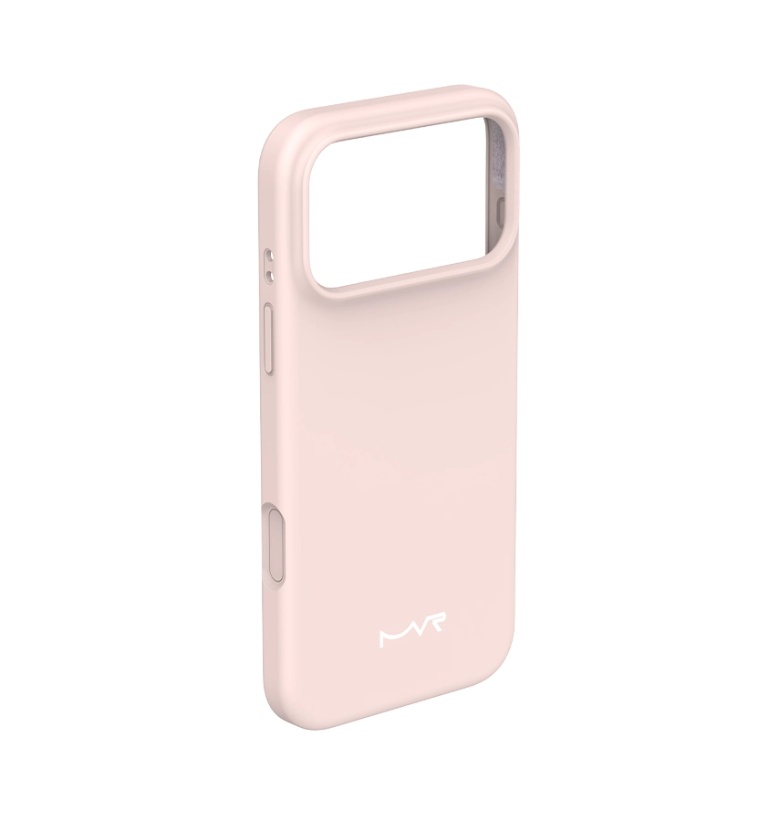 iPhone 17 Pro Max Case – Blush | MVR  Liquid Silicone Soft-Touch Finish, Anti-Slip Grip, Premium Protection