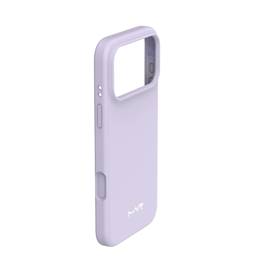iPhone 17 Pro Max Case – Lavender | MVR  Liquid Silicone Soft-Touch Finish, Anti-Slip Grip, Premium Protection