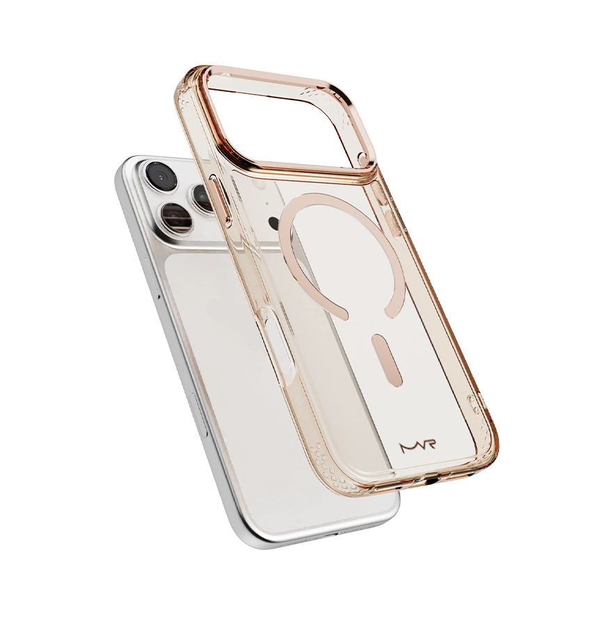 iPhone 17 Pro Max Impact IMD Case – Rose Gold | MVR Durable IMD Design, Scratch Resistant, Lightweight Protection