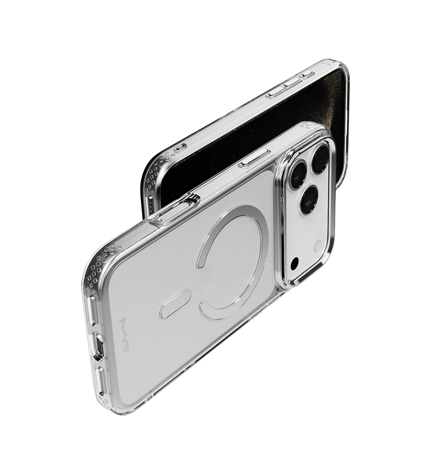 iPhone 17 Pro Max Impact IMD Case – Silver | MVR Durable IMD Design, Scratch Resistant, Lightweight Protection