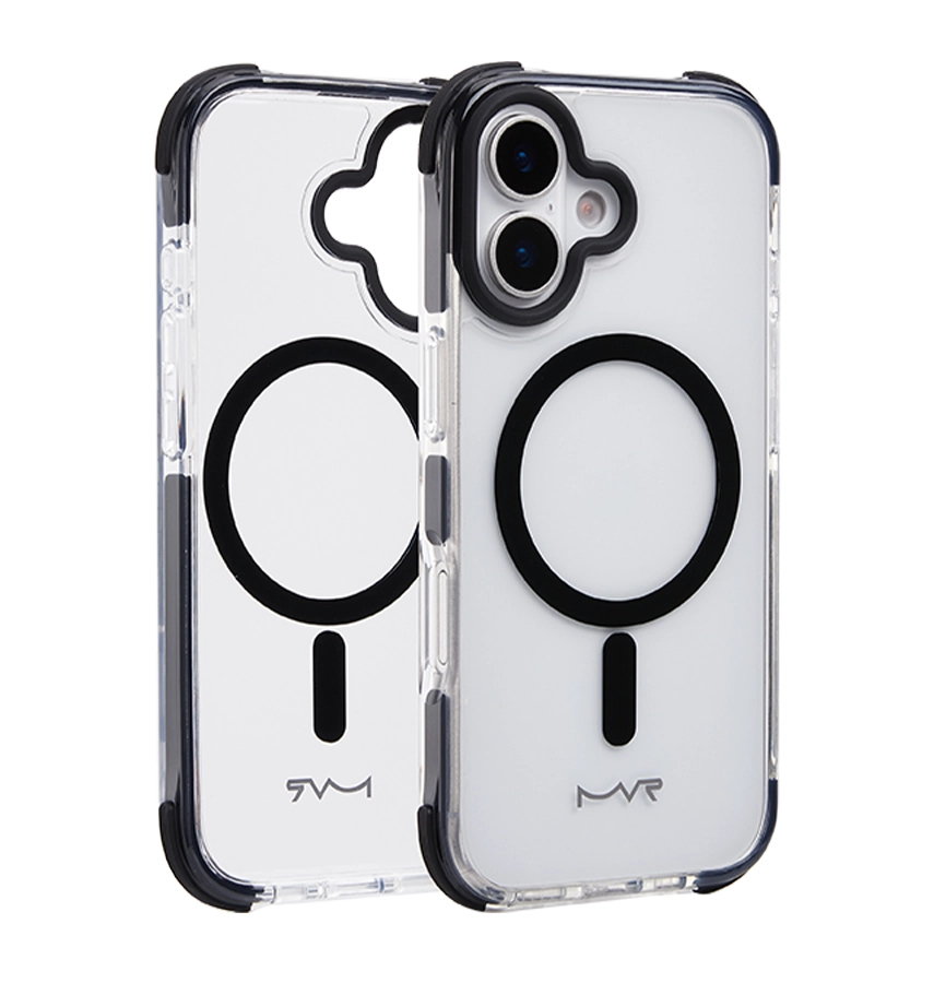 iPhone 17 MVR Robust Case – Black | Shockproof Armor, Wireless Charging