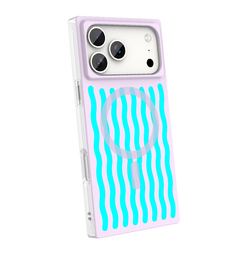 iPhone 17 Pro BoxedIn Case – Lilac Lava | MVR Slim Protective Cover, Stylish Design, MagSafe Compatible