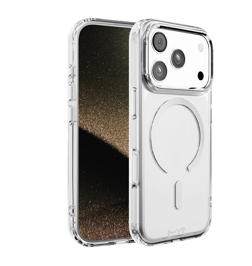 iPhone 17 Pro Max Impact IMD Case – Silver | MVR Durable IMD Design, Scratch Resistant, Lightweight Protection