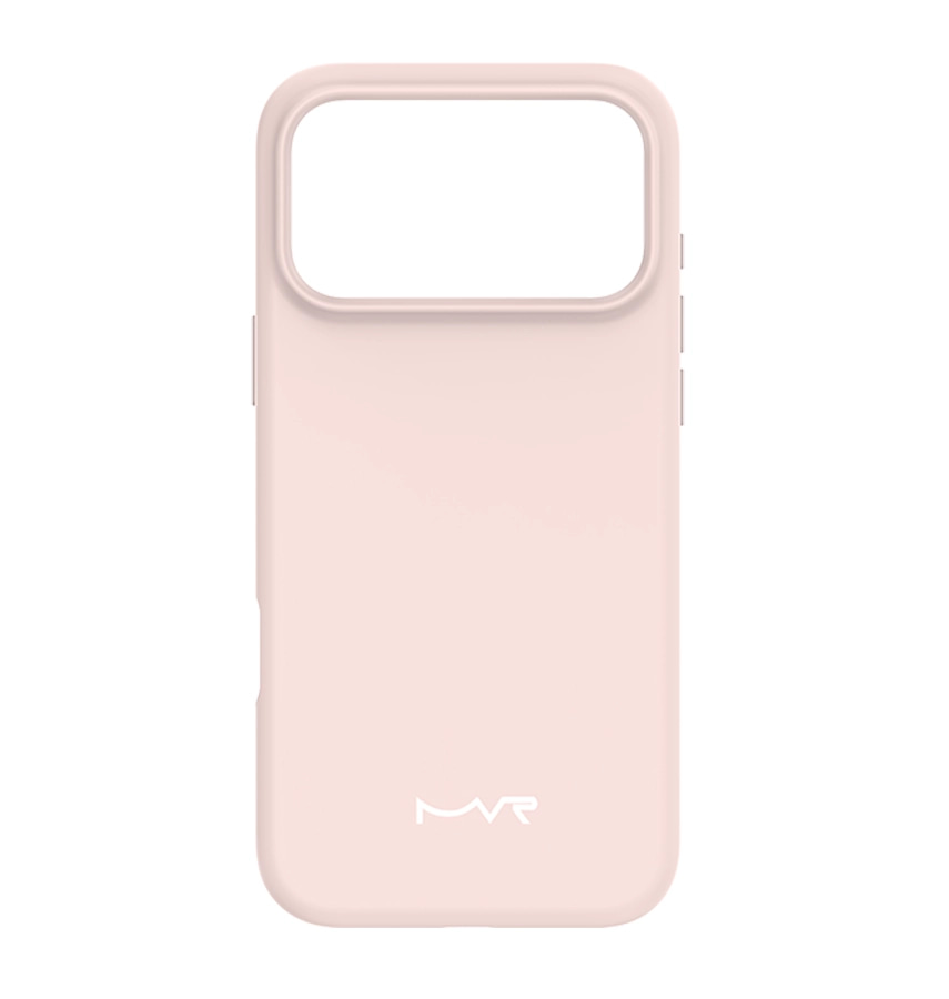 iPhone 17 Pro Max Case – Blush | MVR  Liquid Silicone Soft-Touch Finish, Anti-Slip Grip, Premium Protection
