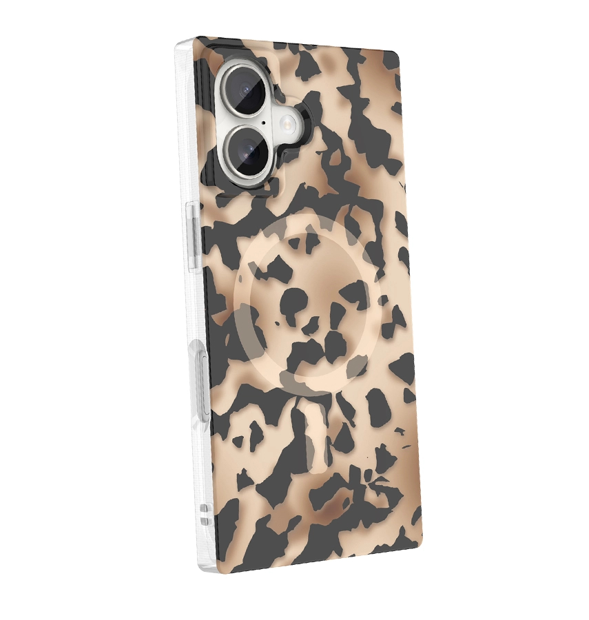 iPhone 17 BoxedIn Case – Desert Bloom | MVR Interchangeable Floral Panels, Shock-Absorbent Base, MagSafe Compatible